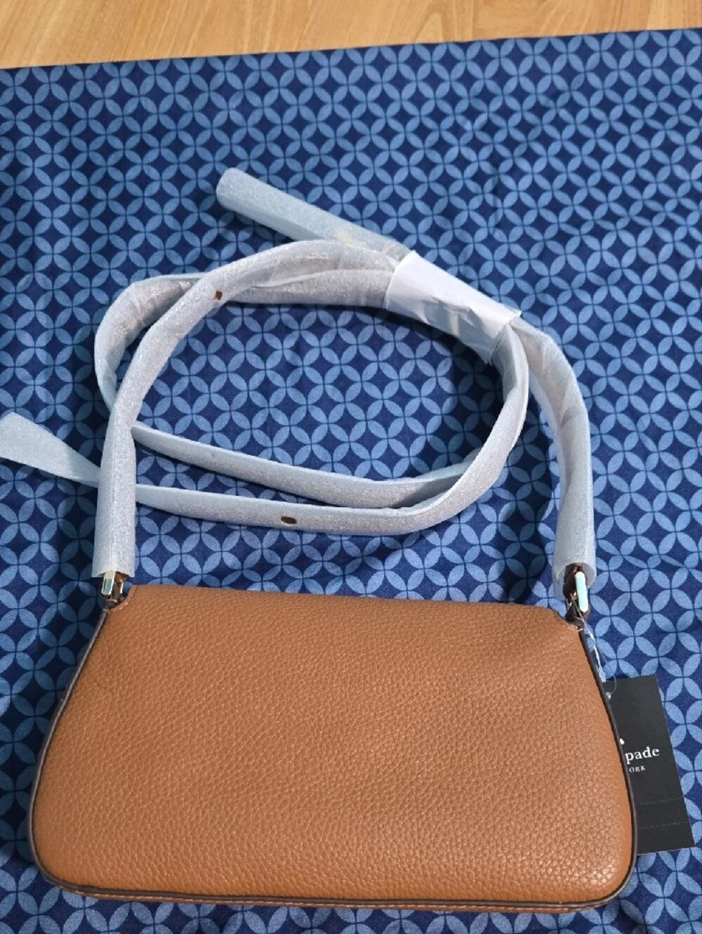 Kate Spade Leila Belt Bag Ginger Brown Pebbled Leather NWT